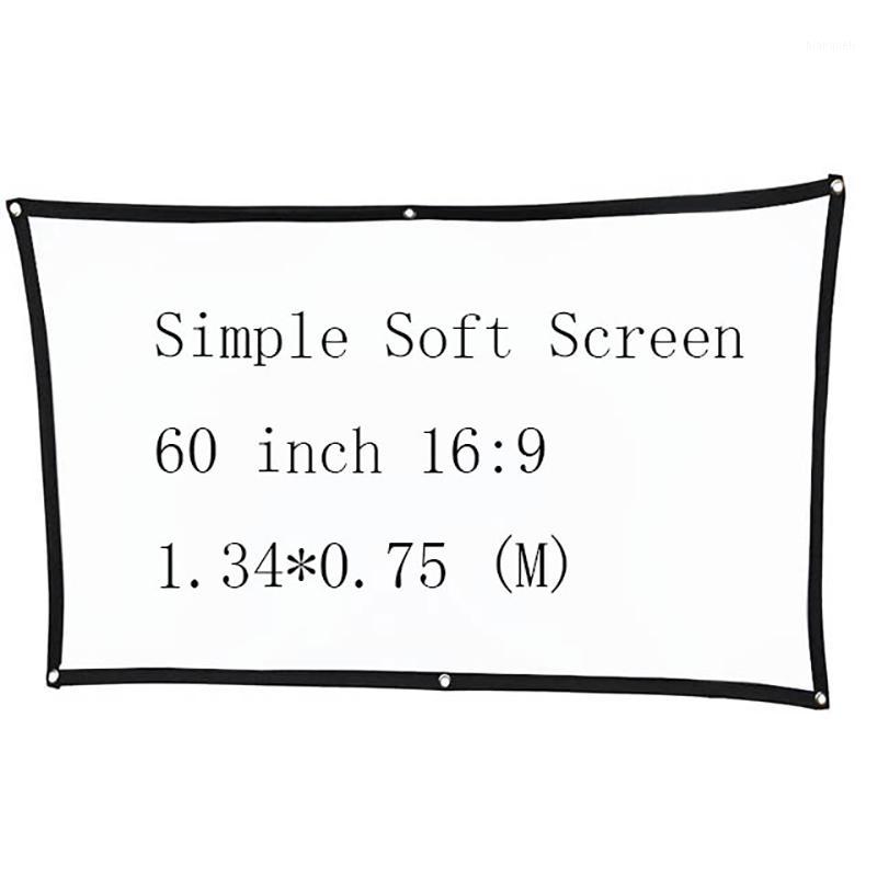 Thinyou Simple Soft Projector Screen 60 inch 16:9 Portable HD Home Cinema Theater Foldable Screen Canvas for Projector1
Thinyou Simple Soft Projector Screen 60 inch 16:9 Portable HD Home Cinema Theater Foldable Screen Canvas for Projector1