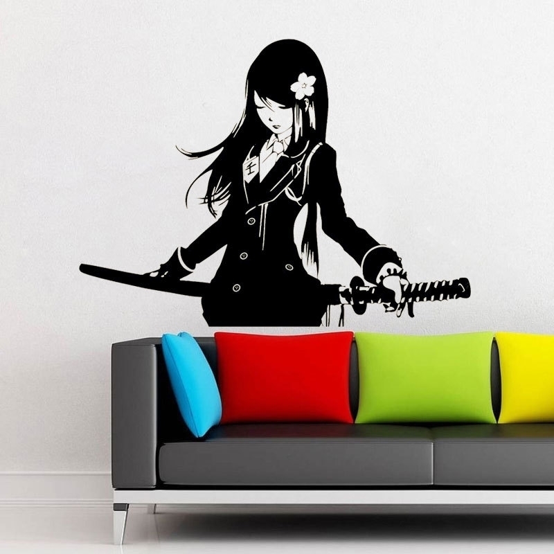 Samurai Schoolgirl Katana Japanese Akai Anime Wall Sticker Vinyl Interior Art Home Decor Room Wall Decals Removable Mural 4045 201130
Samurai Schoolgirl Katana Japanese Akai Anime Wall Sticker Vinyl Interior Art Home Decor Room Wall Decals Removable Mural 4045 201130