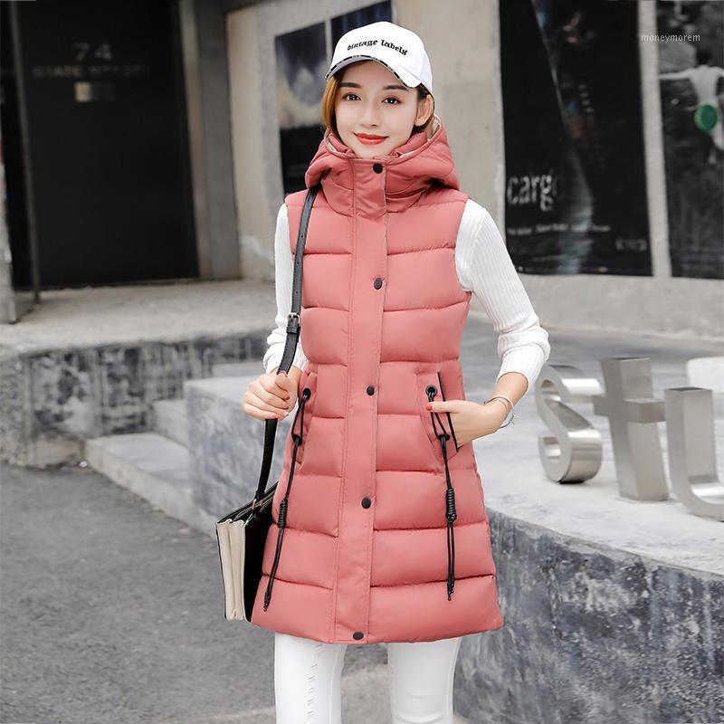 Autumn Winter Vest Women Coat Loose Hooded Sleeveless Waistcoat Down Cotton Coats Casual Warm Women Vest Padded Outerwear Q19391, Black
Autumn Winter Vest Women Coat Loose Hooded Sleeveless Waistcoat Down Cotton Coats Casual Warm Women Vest Padded Outerwear Q19391, Black