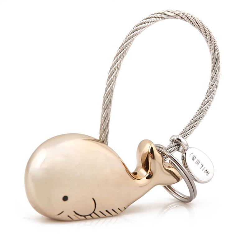 Milesi 3D Whale lover keychain charms metal couples key holder chaveiro carro innovative Items Trinket Bag Pendant k0155
Milesi 3D Whale lover keychain charms metal couples key holder chaveiro carro innovative Items Trinket Bag Pendant k0155