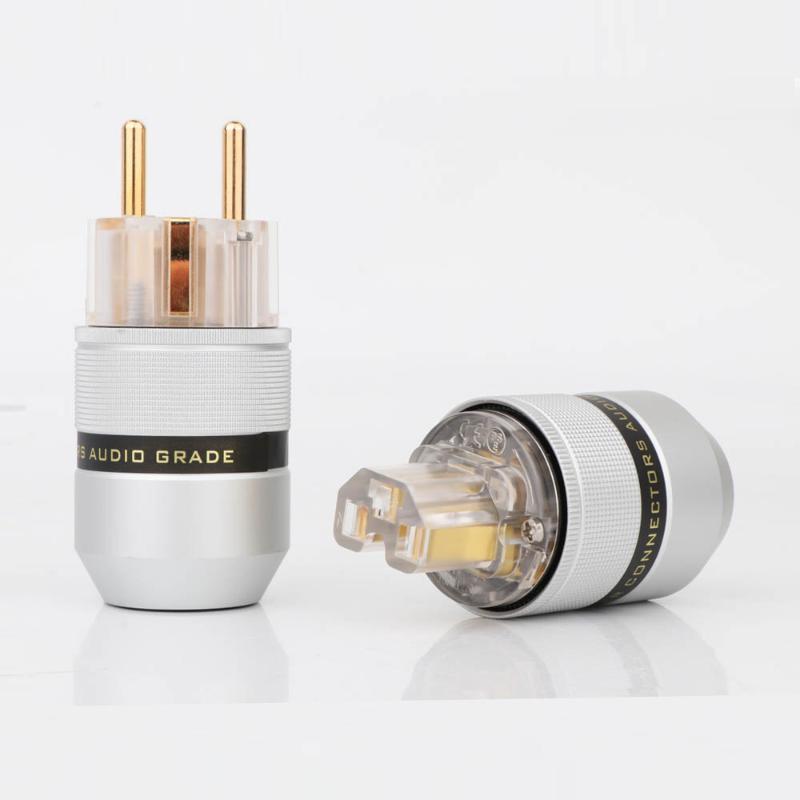 Preffair P-083TE C-083T Aluminum 24K Gold Plated Schuko Power Connector IEC Female Plug for Audio Power Cable1
Preffair P-083TE C-083T Aluminum 24K Gold Plated Schuko Power Connector IEC Female Plug for Audio Power Cable1