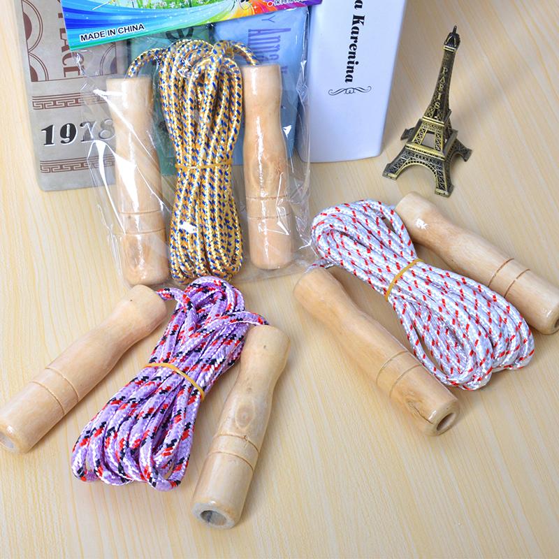 2.33m Skipping Rope Hollow Wooden Handle Cotton Rubber Rope Training Sports And Fitness Sports Equipment Jump Random Color
2.33m Skipping Rope Hollow Wooden Handle Cotton Rubber Rope Training Sports And Fitness Sports Equipment Jump Random Color