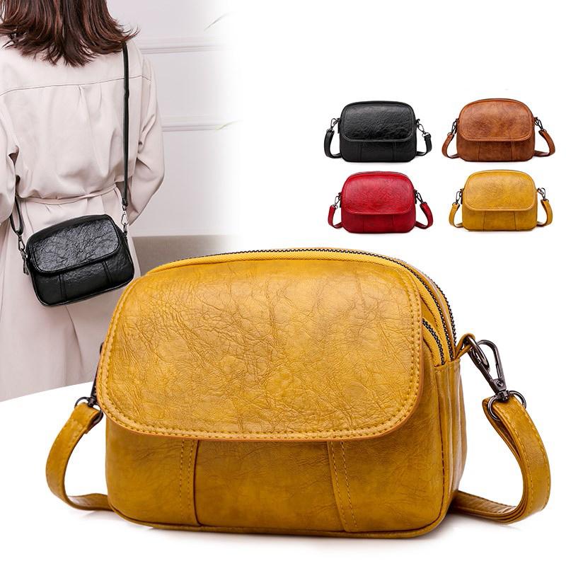 Luxury women's bag 2020 new high-quality soft PU leather ladies shoulder messenger bag designer multi-layer double zipper, Pink-b
Luxury women's bag 2020 new high-quality soft PU leather ladies shoulder messenger bag designer multi-layer double zipper, Pink-b