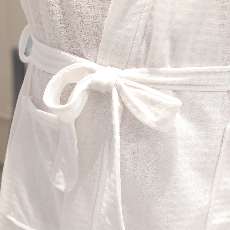 Plus Size 110KG Men Summer Kimono Waffle Bath Robe Absorbent Towel Bathrobe Male Sexy Robes Mens Dressing Gown Women Sleepwear 201111