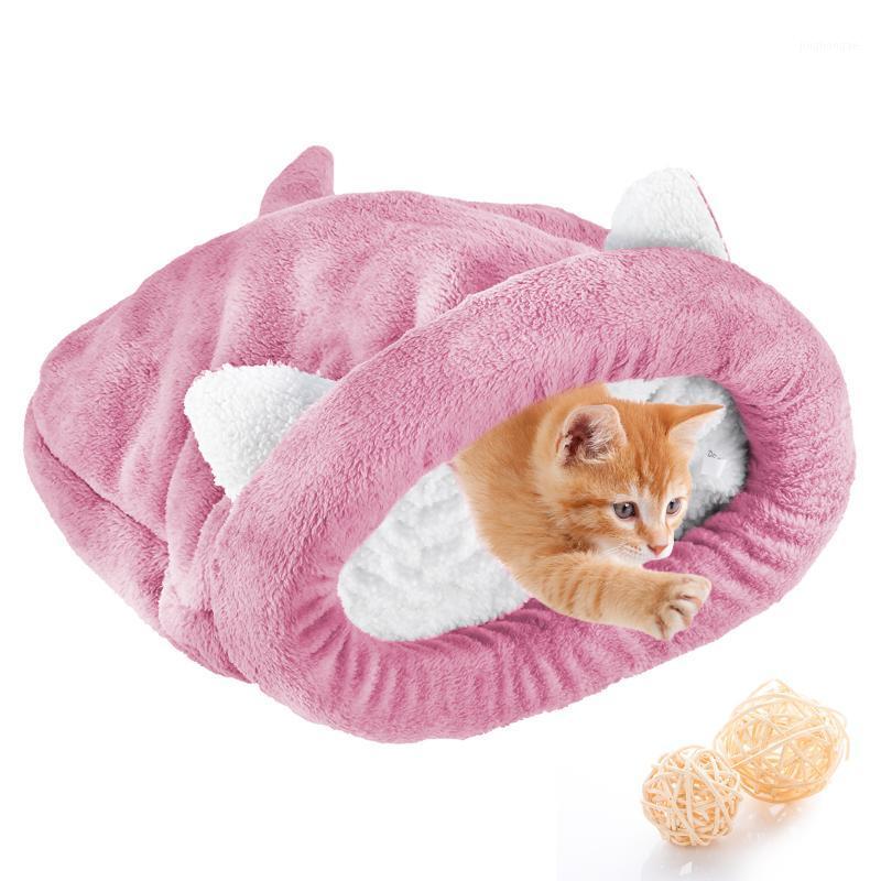 Cute Pet Cats Sleeping Bed Bag Warm Cozy Coral Fleece Bed Covered Snuggle Sack for Cat Puppy and Other Small Pets1
Cute Pet Cats Sleeping Bed Bag Warm Cozy Coral Fleece Bed Covered Snuggle Sack for Cat Puppy and Other Small Pets1