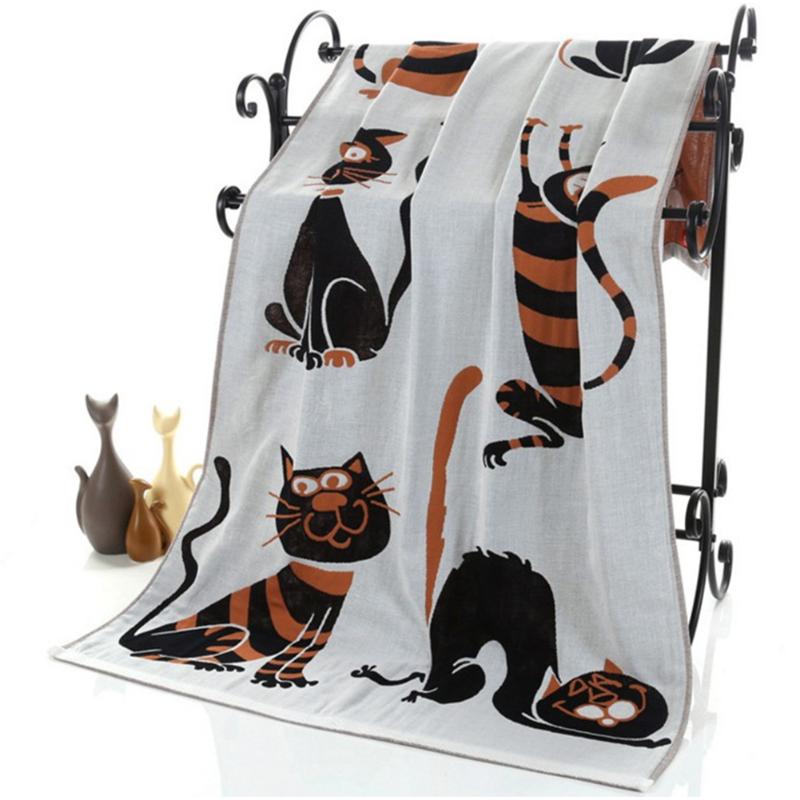 Bath Towel Cartoon Cat Comfort Lightweight Cotton Soft Super Absorbent Cute Quick Drying Large, Yellow type1
Bath Towel Cartoon Cat Comfort Lightweight Cotton Soft Super Absorbent Cute Quick Drying Large, Yellow type1