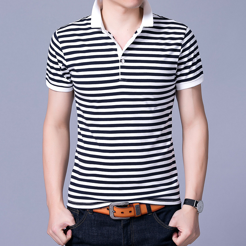 2021 Brand New Summer Thin Men's T-shirt Short-sleeved T-shirt for Male Pure Cotton Lapel Tops Tshirt, Black
2021 Brand New Summer Thin Men's T-shirt Short-sleeved T-shirt for Male Pure Cotton Lapel Tops Tshirt, Black