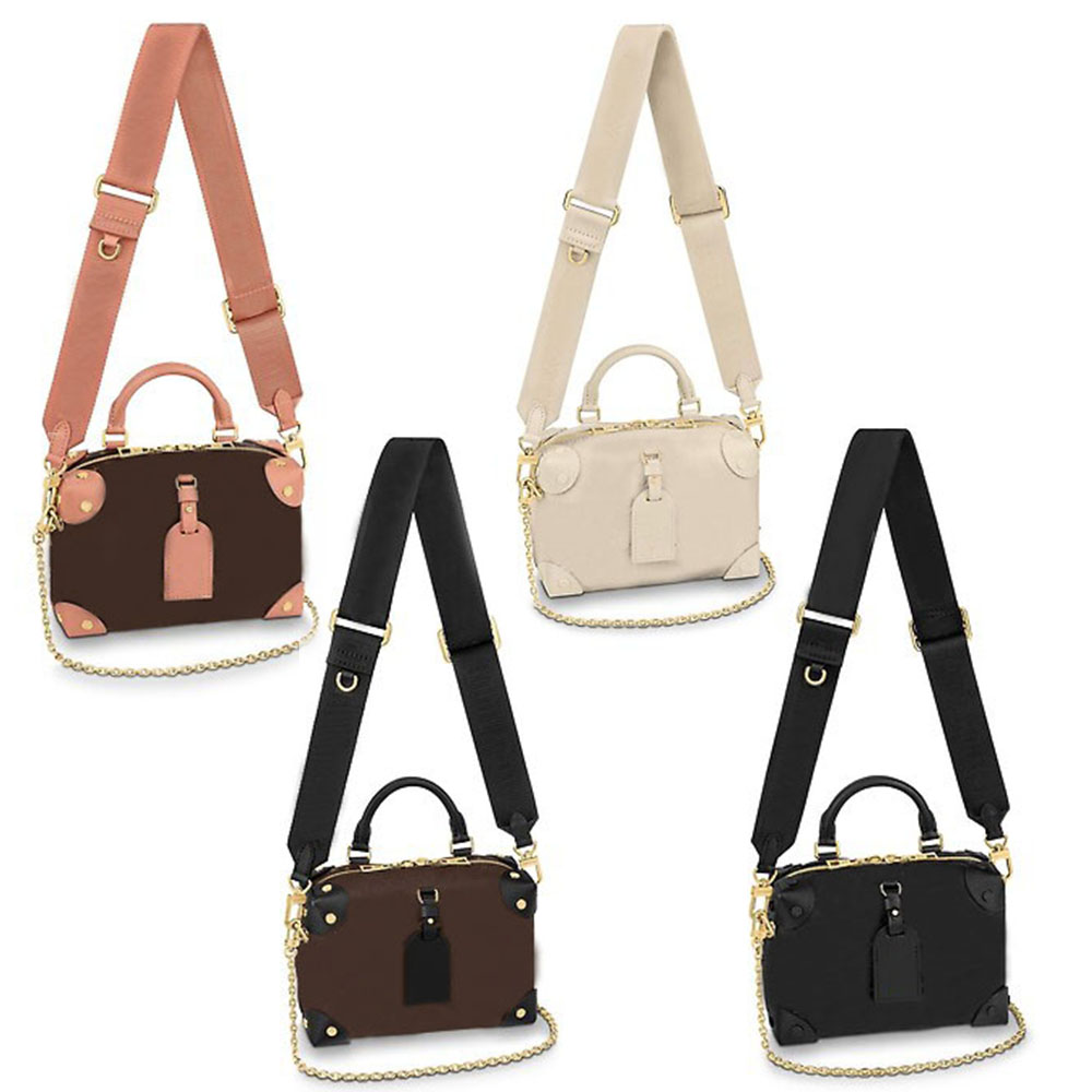 Petite Malle Souple Handbags soft Box crossbody bag cow leather Rivet ornament Portable Fashion pochette Simple ladies purses Top Quality
Petite Malle Souple Handbags soft Box crossbody bag cow leather Rivet ornament Portable Fashion pochette Simple ladies purses Top Quality