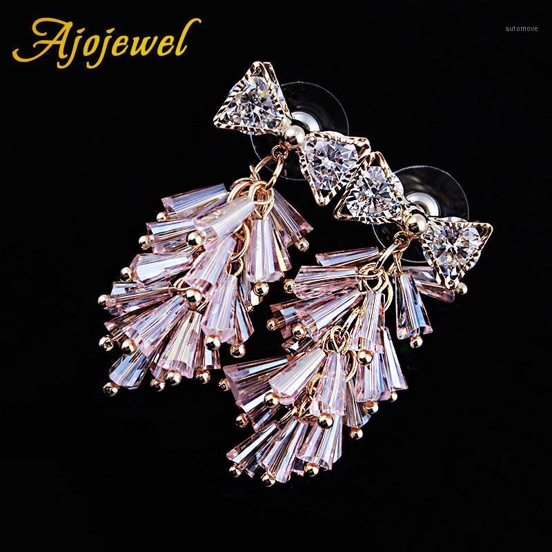 Ajojewel High Quality Zircon Bowknot Crystal Tassel Earrings For Women Jewelry Pink White Black Blue Colors1
Ajojewel High Quality Zircon Bowknot Crystal Tassel Earrings For Women Jewelry Pink White Black Blue Colors1