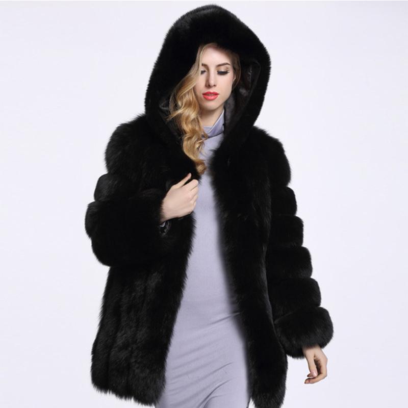 2020 Winter Thick Warm Women' Artificial Fur Coat Hooded Faux Fur Coat Female High Imitation Jacket Long 4XL PC253, Red
2020 Winter Thick Warm Women' Artificial Fur Coat Hooded Faux Fur Coat Female High Imitation Jacket Long 4XL PC253, Red