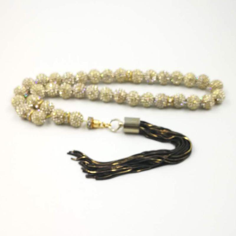 Luxury jewelry Rosary Muslim Tasbih with Metal tassel islamic gift Women's Muslim bracelet Misbaha Luxury gift for wife1
Luxury jewelry Rosary Muslim Tasbih with Metal tassel islamic gift Women's Muslim bracelet Misbaha Luxury gift for wife1