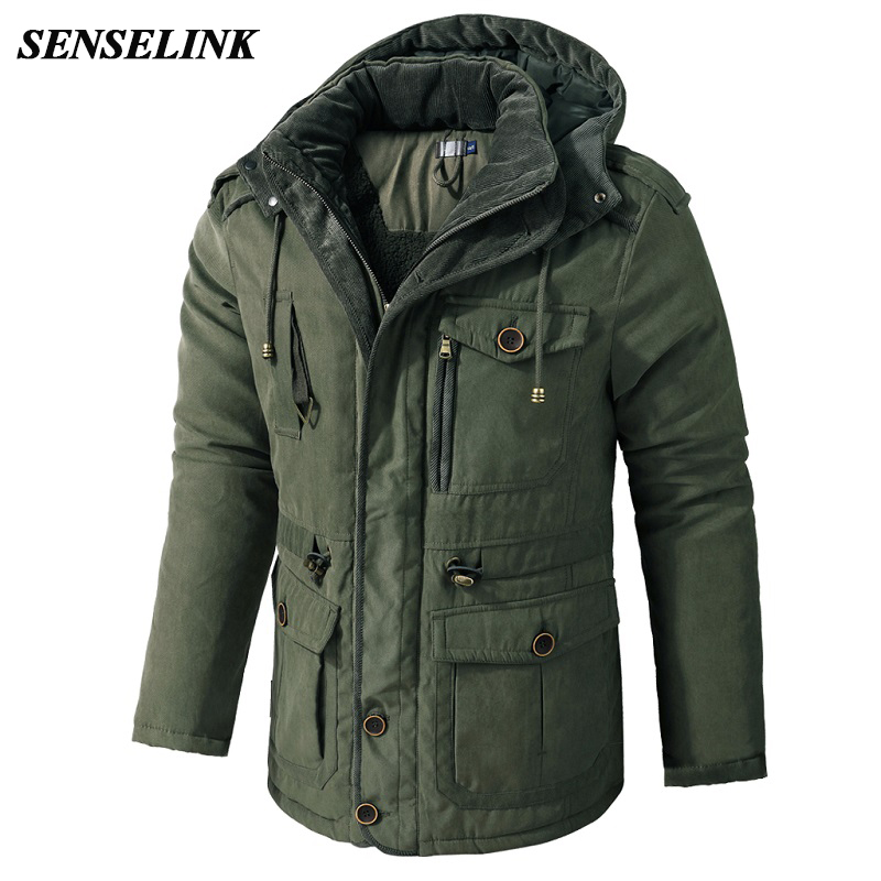 2021 New Winter Thi Warm Jaet Men Casual Thi Hooded Windproof Parka Solid Color Plus Size Multi Poet Men Jaet S-2Xl, Khaki
2021 New Winter Thi Warm Jaet Men Casual Thi Hooded Windproof Parka Solid Color Plus Size Multi Poet Men Jaet S-2Xl, Khaki