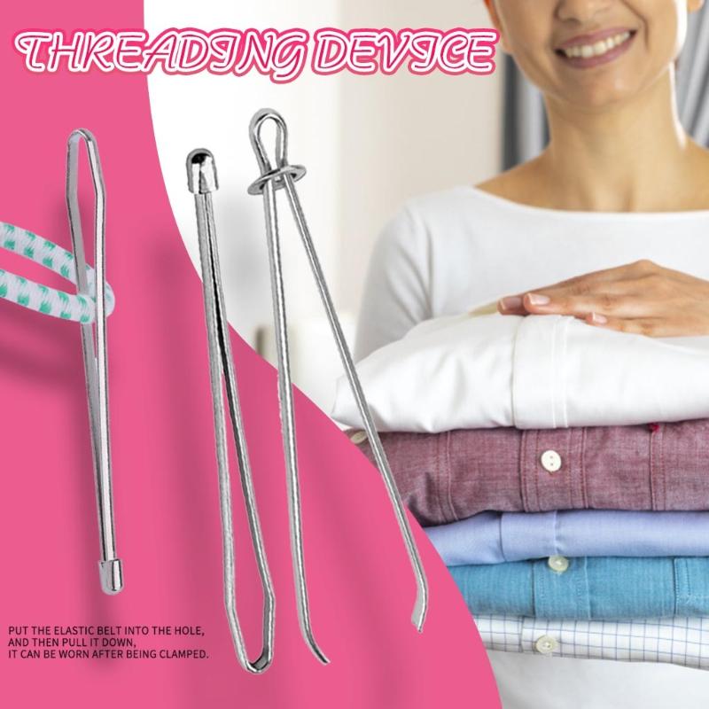 Rope Wearer Trousers Waist Practical Diy Stainless Steel Rope Wearer 2pc Threader Elastics Sewing Diy Tool Accessories
Rope Wearer Trousers Waist Practical Diy Stainless Steel Rope Wearer 2pc Threader Elastics Sewing Diy Tool Accessories