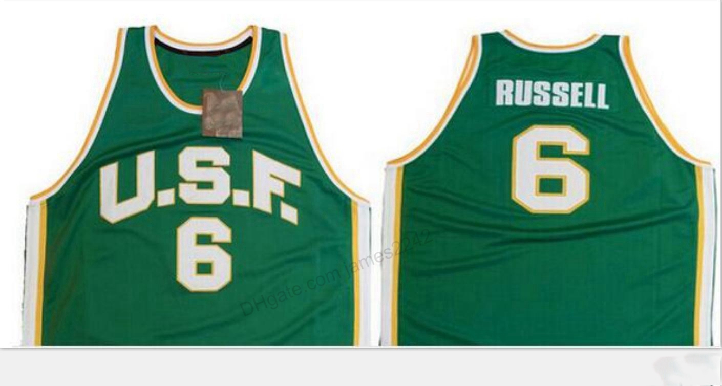Cheap Custom Retro University of San Francisco # 6 Bill Russell Basketball Jersey Men's All Stitched Any Size 2XS-5XL Name Or Number, White
Cheap Custom Retro University of San Francisco # 6 Bill Russell Basketball Jersey Men's All Stitched Any Size 2XS-5XL Name Or Number, White