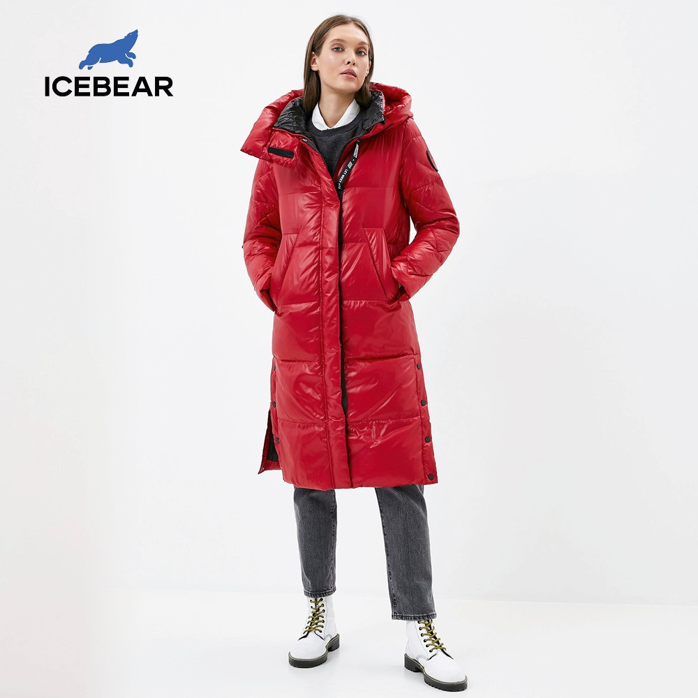 ICEbear new product women's coat fashion long coat winter high-quality women's coat GWD20155D 201019