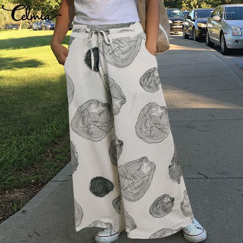 Oversized Pants Celmia Women Vintage Wide Leg Pants Print Fashion Casual Loose Trousers Pockets Elastic High Waist Long Pantalon1, Black
Oversized Pants Celmia Women Vintage Wide Leg Pants Print Fashion Casual Loose Trousers Pockets Elastic High Waist Long Pantalon1, Black
