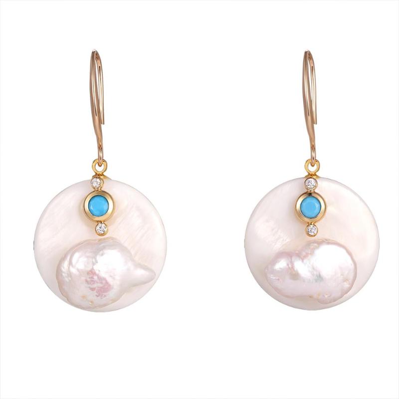 YMSHIPIN Natural Freshwater Pearl Drop Earrings Jewelry 2020 Round Cubic Zircon Dangle Earrings For Women Wedding Jewelry
YMSHIPIN Natural Freshwater Pearl Drop Earrings Jewelry 2020 Round Cubic Zircon Dangle Earrings For Women Wedding Jewelry