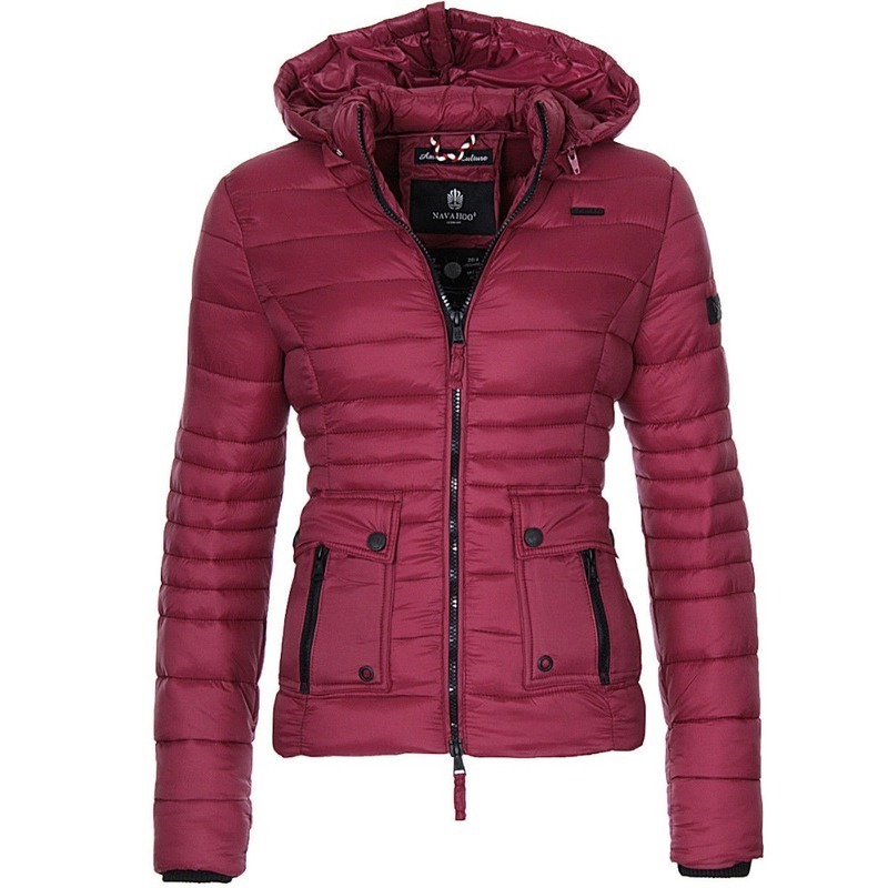ZOGAA Winter Coats Women Fashion Winter Jackets Women Cotton Padded Parka Outwear Hooded Solid Color Solid Female Jacket Coat 201019