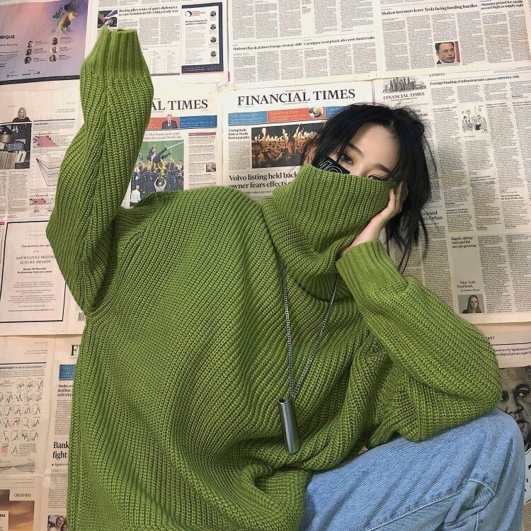 2021 Women' Jersey New Season Bf Lazy Wind Loose Student Jumper High Tide 86SJ, Green
2021 Women' Jersey New Season Bf Lazy Wind Loose Student Jumper High Tide 86SJ, Green