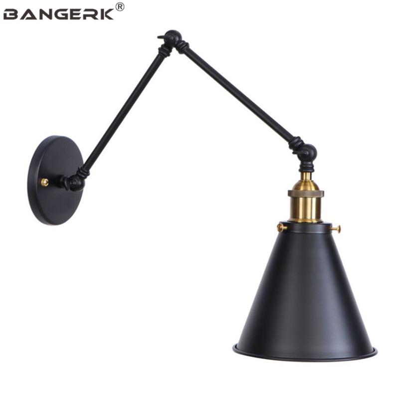 Industrial Adjust Long Arm LED Wall Lamp Loft Swing Vintage Wall Light Sconce Black Iron Decor Indoor Lighting Lamparas Pared
Industrial Adjust Long Arm LED Wall Lamp Loft Swing Vintage Wall Light Sconce Black Iron Decor Indoor Lighting Lamparas Pared