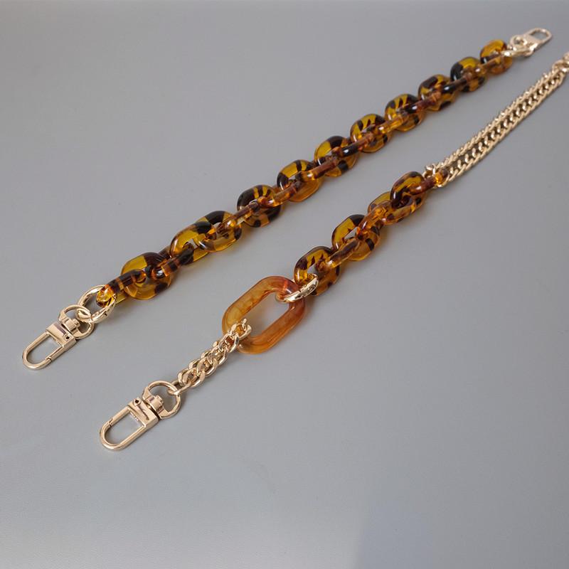 1pc 35cm/60cm/85cm/120cm Resin Acrylic Chain Luxury Metal Hand Bag Accessories Retro Handmade Shoulder Bag Chain ZD1961
1pc 35cm/60cm/85cm/120cm Resin Acrylic Chain Luxury Metal Hand Bag Accessories Retro Handmade Shoulder Bag Chain ZD1961