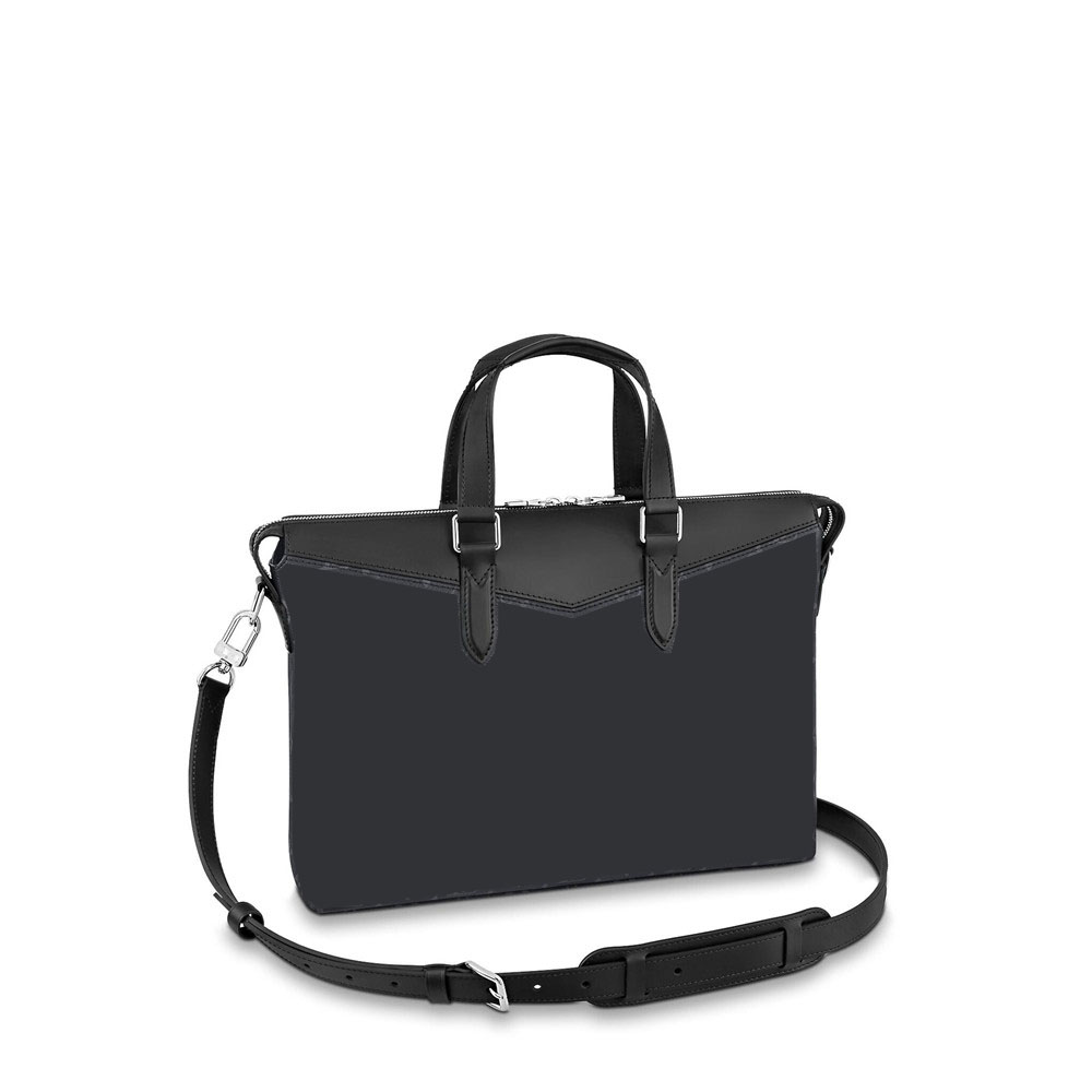 M40566 BRIEFCASE EXPLORER Designer men bag original calf-leather black letter flower tablet computer shoulderbag purse briefcase portfolio tote handbag, Invoice
M40566 BRIEFCASE EXPLORER Designer men bag original calf-leather black letter flower tablet computer shoulderbag purse briefcase portfolio tote handbag, Invoice