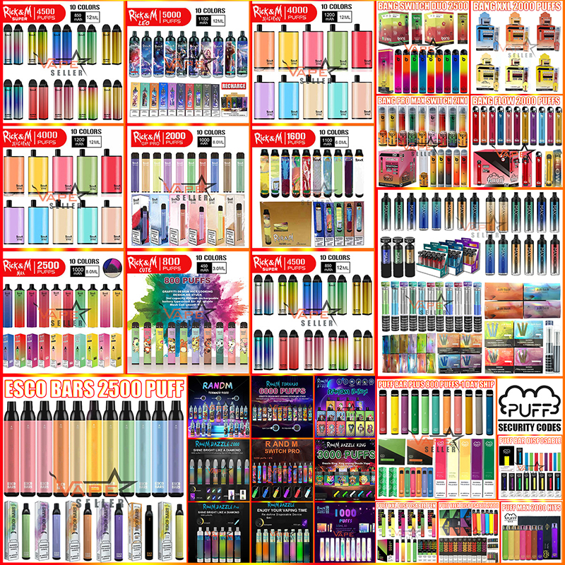 Rechargeable Disposable Vape Pen E Cigarette Hydde Edge Rave Rebel N-Bar Retro Mag 1500 3300 4000 4500 Puffs Big Vapor Last Long Hyded Vaporizer Stick
Rechargeable Disposable Vape Pen E Cigarette Hydde Edge Rave Rebel N-Bar Retro Mag 1500 3300 4000 4500 Puffs Big Vapor Last Long Hyded Vaporizer Stick