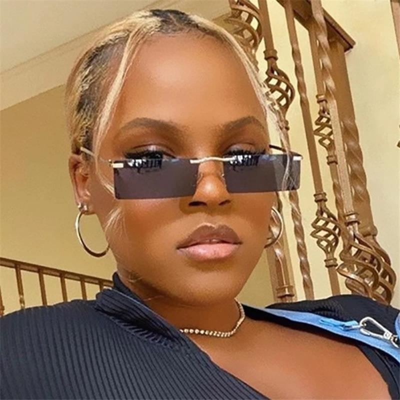 Wholesale Futuristic Frameless Rectangle Square Sunglasses 2021 Women Brand Designer Glasses Men
Wholesale Futuristic Frameless Rectangle Square Sunglasses 2021 Women Brand Designer Glasses Men