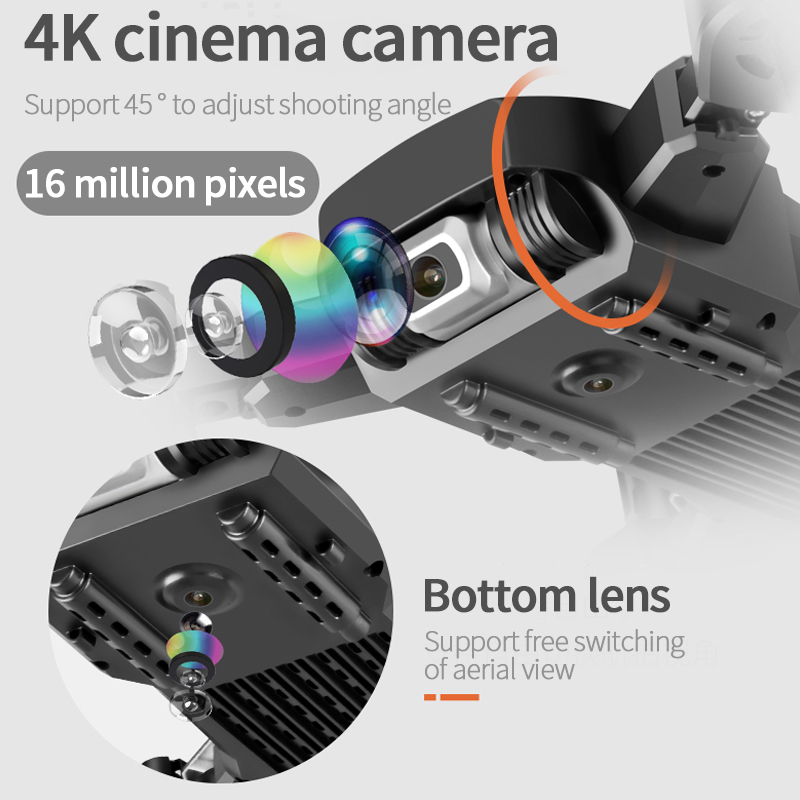 2020 NEW Drone 4k HD Wide Angle Camera Dual Camera Quadcopter Height Keep Drone Camera Dron Helicopter Toy, No camera
2020 NEW Drone 4k HD Wide Angle Camera Dual Camera Quadcopter Height Keep Drone Camera Dron Helicopter Toy, No camera