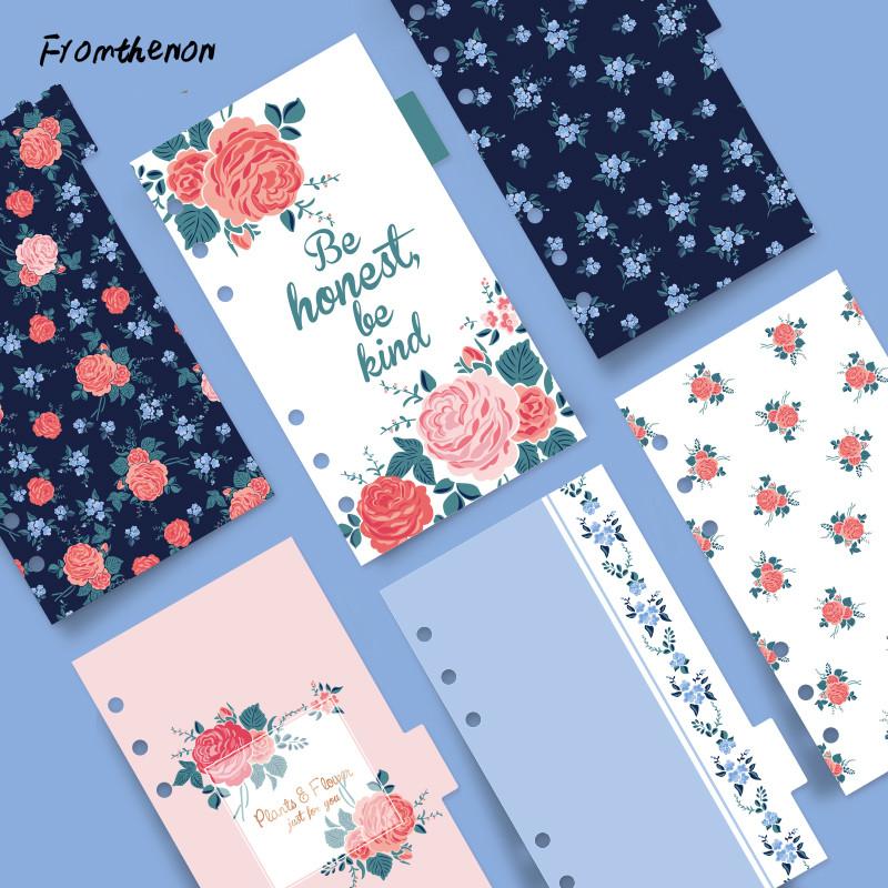 Rosebush Series A6 Planner Dividers for Dokibook Spiral Notebook Diary Bookmark Korean Stationery Store School Supplies
Rosebush Series A6 Planner Dividers for Dokibook Spiral Notebook Diary Bookmark Korean Stationery Store School Supplies