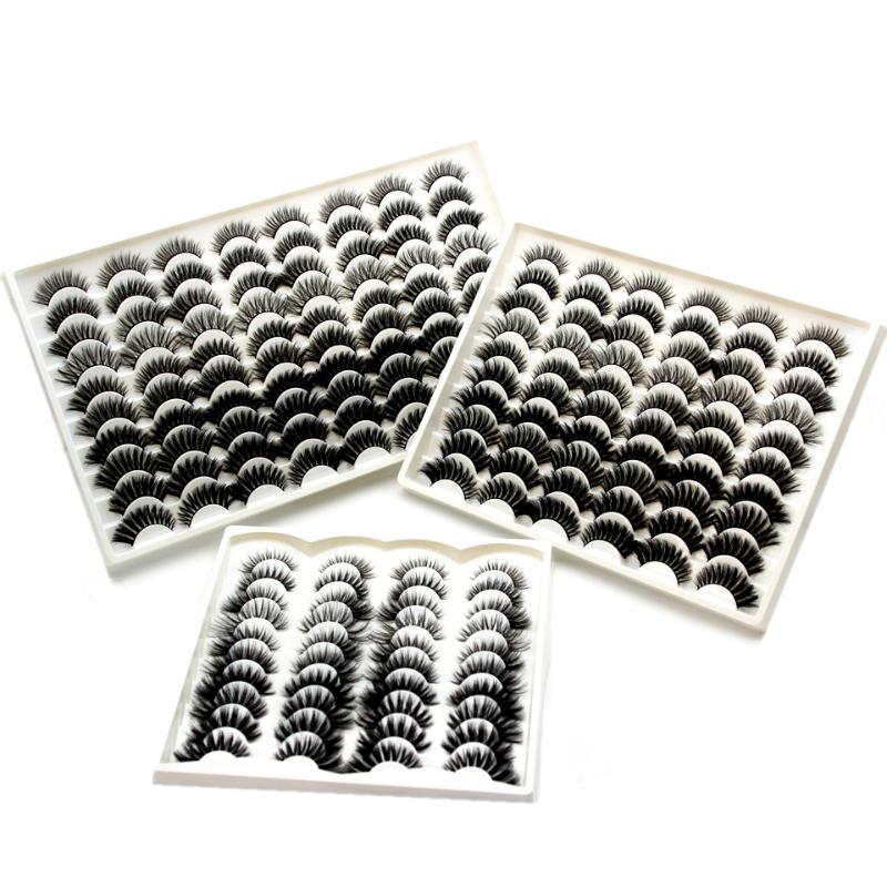 Natural 3d Faux Mink Eyelash Book 20 Pairs of Lashes Wholesale In Bulk 20/30/40 Full Strip False Eyelashes for Cosmetics Makup
Natural 3d Faux Mink Eyelash Book 20 Pairs of Lashes Wholesale In Bulk 20/30/40 Full Strip False Eyelashes for Cosmetics Makup