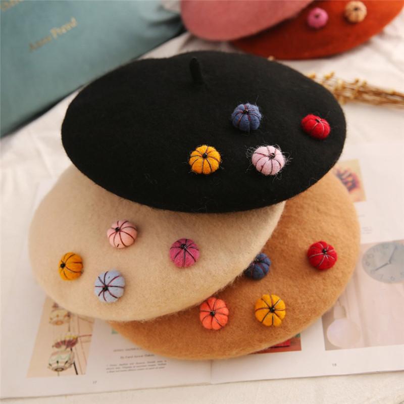 Women Girl Beanie Beret Hat Warm Wool Winter bonnets Cute Pumpkin style handmade knitted cap Vintage Plain Solid Color Winter, Silver
Women Girl Beanie Beret Hat Warm Wool Winter bonnets Cute Pumpkin style handmade knitted cap Vintage Plain Solid Color Winter, Silver