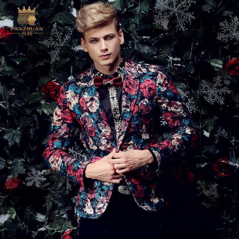 Wholesale- Fanzhuan free shipping new fashion men's male slim 2017 Flower Floral suit jacket 14078 blazer winter autumn plus size promotio1, As pic
Wholesale- Fanzhuan free shipping new fashion men's male slim 2017 Flower Floral suit jacket 14078 blazer winter autumn plus size promotio1, As pic