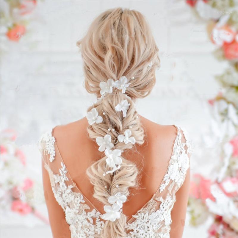 Wedding Flower Hair Vine Bridal Headband for Bridesmaid and Flowergirls - 47 Inches Super Long Hair Accessories for Women Girls1
Wedding Flower Hair Vine Bridal Headband for Bridesmaid and Flowergirls - 47 Inches Super Long Hair Accessories for Women Girls1