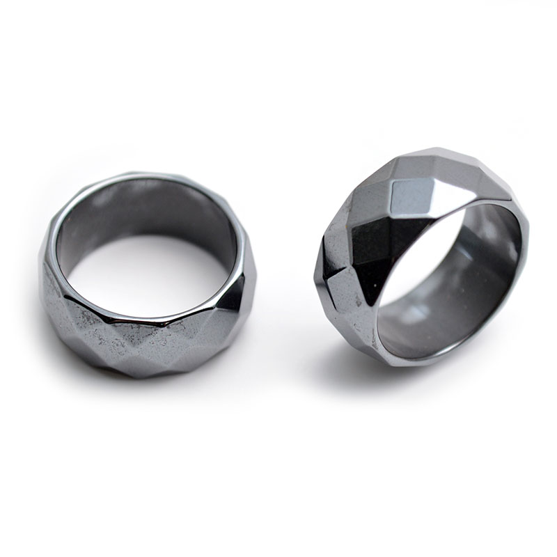 Faceted Magnetic Hematite Band Rings 10mm width Mix inner size 100pc/lot Fashion man woman jewelry 10pcs/lot
Faceted Magnetic Hematite Band Rings 10mm width Mix inner size 100pc/lot Fashion man woman jewelry 10pcs/lot