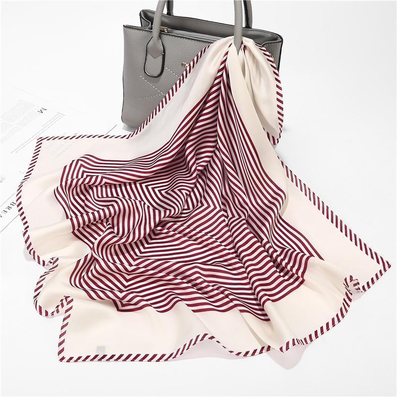 2020 New Scarves For Women Silk-Satin Scarf Female Print Square Scarfs For Ladies Luxury Bandana Hijab Shawl Wraps Scarf1
2020 New Scarves For Women Silk-Satin Scarf Female Print Square Scarfs For Ladies Luxury Bandana Hijab Shawl Wraps Scarf1