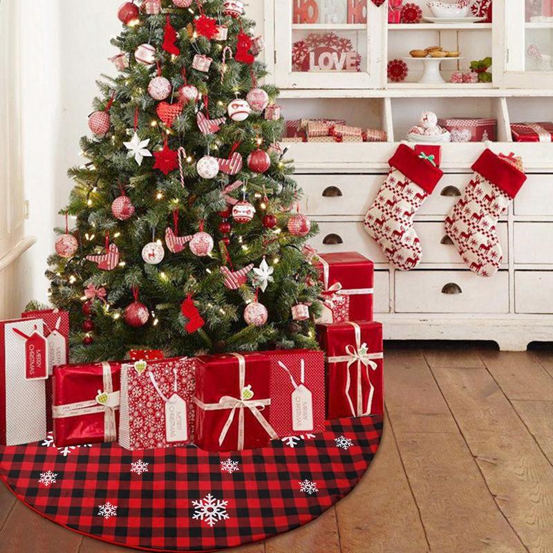 Fengrise 120cm Line Cotton Snowflake Christmas Tree Skirt Merry Christmas Decor For Home 2020 Gift Xmas Tree Decor New Year 2021
Fengrise 120cm Line Cotton Snowflake Christmas Tree Skirt Merry Christmas Decor For Home 2020 Gift Xmas Tree Decor New Year 2021