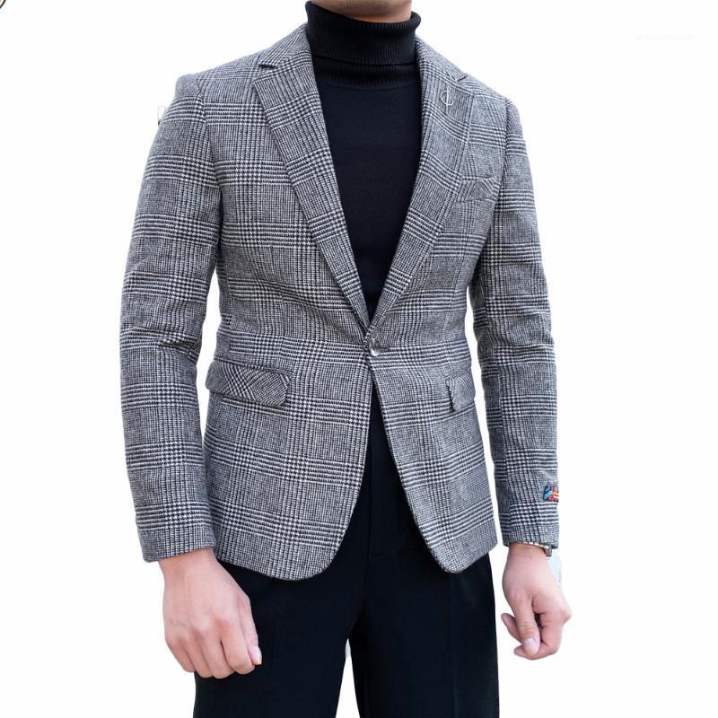 Wool Suit Jacket Gentleman Style Custom Made Formal Smart Business Men's Top Blazer Jacket1, Gray
Wool Suit Jacket Gentleman Style Custom Made Formal Smart Business Men's Top Blazer Jacket1, Gray