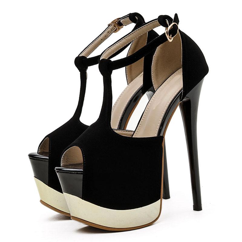 Sexy Stiletto High Heels Fashion T -Stage Model Catwalk Ultra Party Nightclub Fetish Stripper Shoes Ankle Buckle Strap Sandals, Black
Sexy Stiletto High Heels Fashion T -Stage Model Catwalk Ultra Party Nightclub Fetish Stripper Shoes Ankle Buckle Strap Sandals, Black