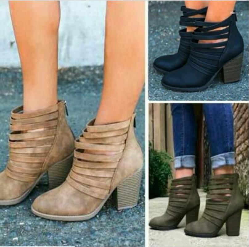 woman ankle boots Square high heels ladies chaussure women cut out pumps gladiator shoes vintage booties Drop Shipping1, Green
woman ankle boots Square high heels ladies chaussure women cut out pumps gladiator shoes vintage booties Drop Shipping1, Green