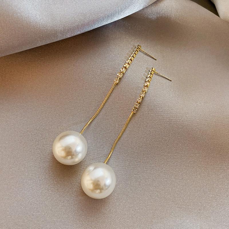 Fashion Pearl Earrings for Women Luxury Creative Design High Quality Jewelry Korean Version Temperament Wedding Party Gift
Fashion Pearl Earrings for Women Luxury Creative Design High Quality Jewelry Korean Version Temperament Wedding Party Gift
