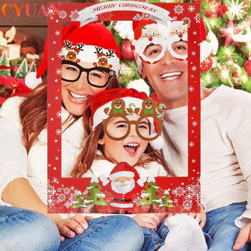 Merry Christmas Photo Booth Frame Paper Glasses Party Photo Props Xmas Photobooth Decor Kerst 2020 Christmas Decoration For Home1
Merry Christmas Photo Booth Frame Paper Glasses Party Photo Props Xmas Photobooth Decor Kerst 2020 Christmas Decoration For Home1