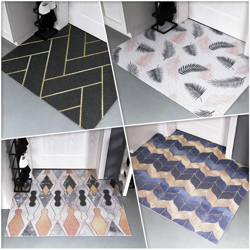 Cushion/Decorative Pillow Arrive Anti-slip PVC Silk Loop Doormat Nordic Home Mats Ring Foot Door Entrance Carpet
Cushion/Decorative Pillow Arrive Anti-slip PVC Silk Loop Doormat Nordic Home Mats Ring Foot Door Entrance Carpet