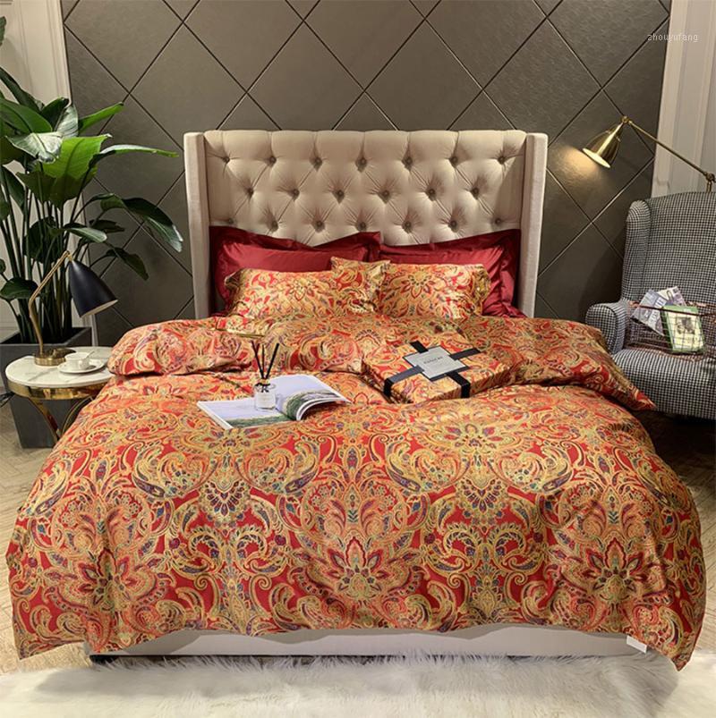 Modern Design Luxury European Bedding Set Adult Girl,full King Cotton Red Home Textile Bed Sheet Pillow Case Quilt Cover
Modern Design Luxury European Bedding Set Adult Girl,full King Cotton Red Home Textile Bed Sheet Pillow Case Quilt Cover