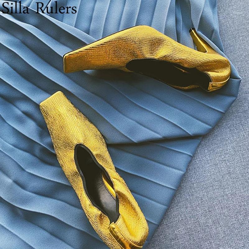 Silla rulers 2020 Retro Style Square Toe High Heels Pumps Woman Elastic Gold Ladies High Heel Shoes Party Shoes zapatos de mujer1, White
Silla rulers 2020 Retro Style Square Toe High Heels Pumps Woman Elastic Gold Ladies High Heel Shoes Party Shoes zapatos de mujer1, White