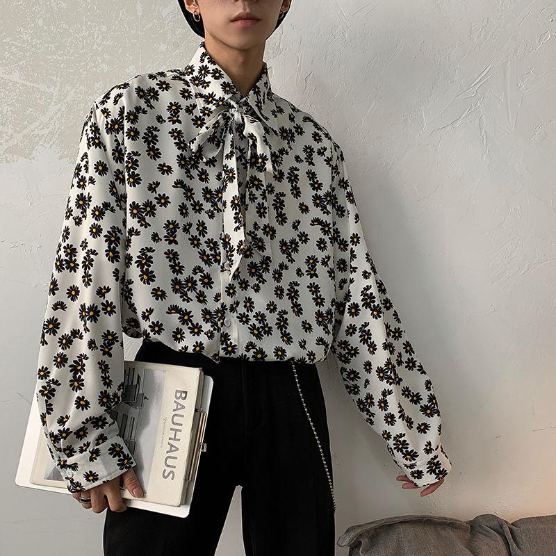 2020 Spring And Autumn New Youth Popular Korean Version Covered With Printed Loose Long-sleeved Shirt Fashion Casual Top, Black
2020 Spring And Autumn New Youth Popular Korean Version Covered With Printed Loose Long-sleeved Shirt Fashion Casual Top, Black