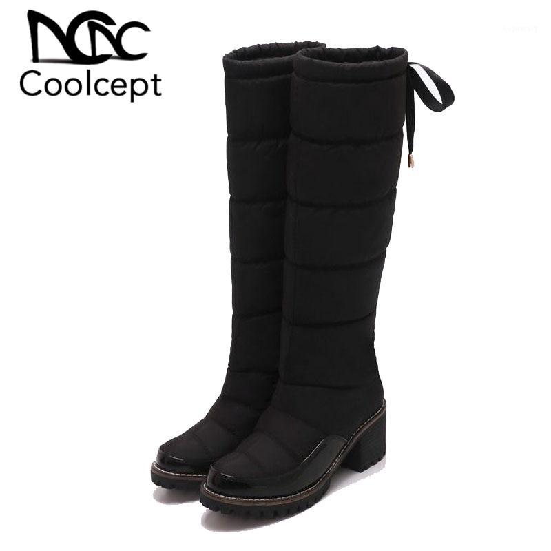 CoolCept 2020 Knee High Boots Women Winter Plush Keep Warm Long Boots Thick Heels Outdoor Women Daily Footwear Size 34-421, Black
CoolCept 2020 Knee High Boots Women Winter Plush Keep Warm Long Boots Thick Heels Outdoor Women Daily Footwear Size 34-421, Black