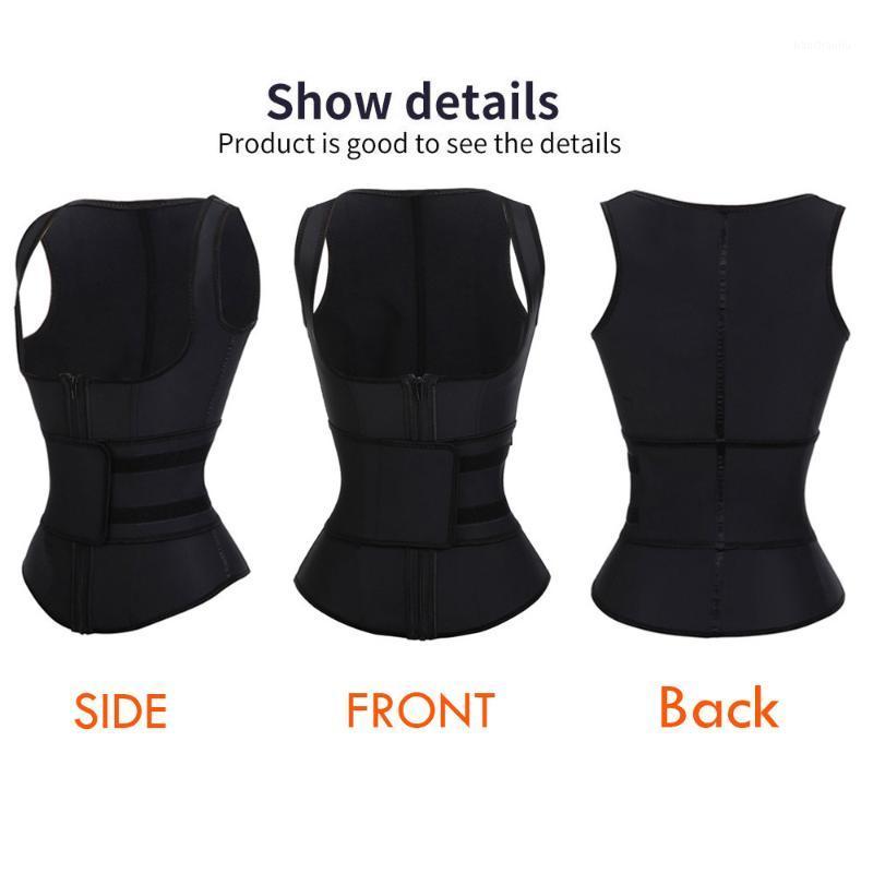 Women bone vest Women Neoprene Waist Trainer Sweat Sauna Suit Waist Cincher Slimming Vest Adjustable Trimmer Belt Tank1, Black
Women bone vest Women Neoprene Waist Trainer Sweat Sauna Suit Waist Cincher Slimming Vest Adjustable Trimmer Belt Tank1, Black