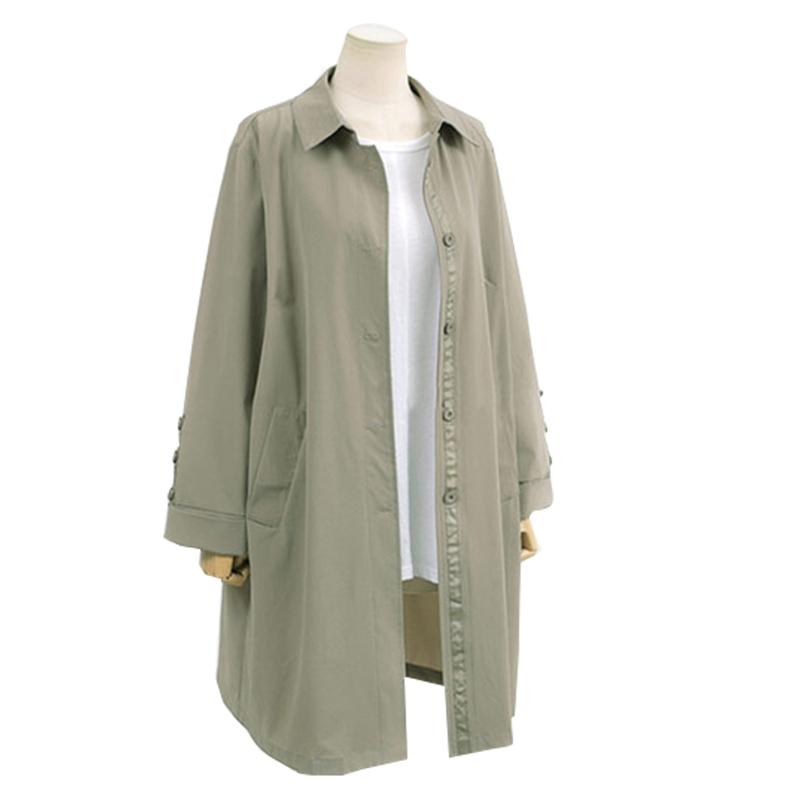 Women Lapel Button Single Breasted Long Trench Coat Casual Midi Length Overcoat BX0B, Black
Women Lapel Button Single Breasted Long Trench Coat Casual Midi Length Overcoat BX0B, Black