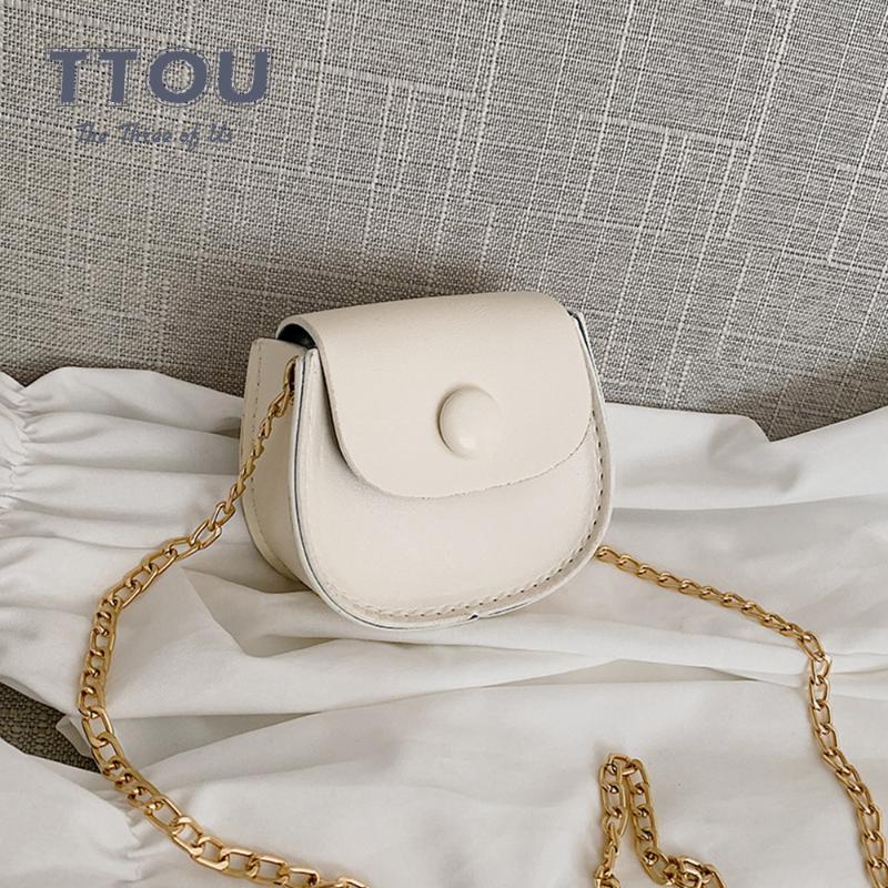 Mini Solid Color Office Lady Semicircle Chain Design Crossbody Bags for Women Small Soft Pu Leather Saddle Female Shoulder Bag, Black
Mini Solid Color Office Lady Semicircle Chain Design Crossbody Bags for Women Small Soft Pu Leather Saddle Female Shoulder Bag, Black